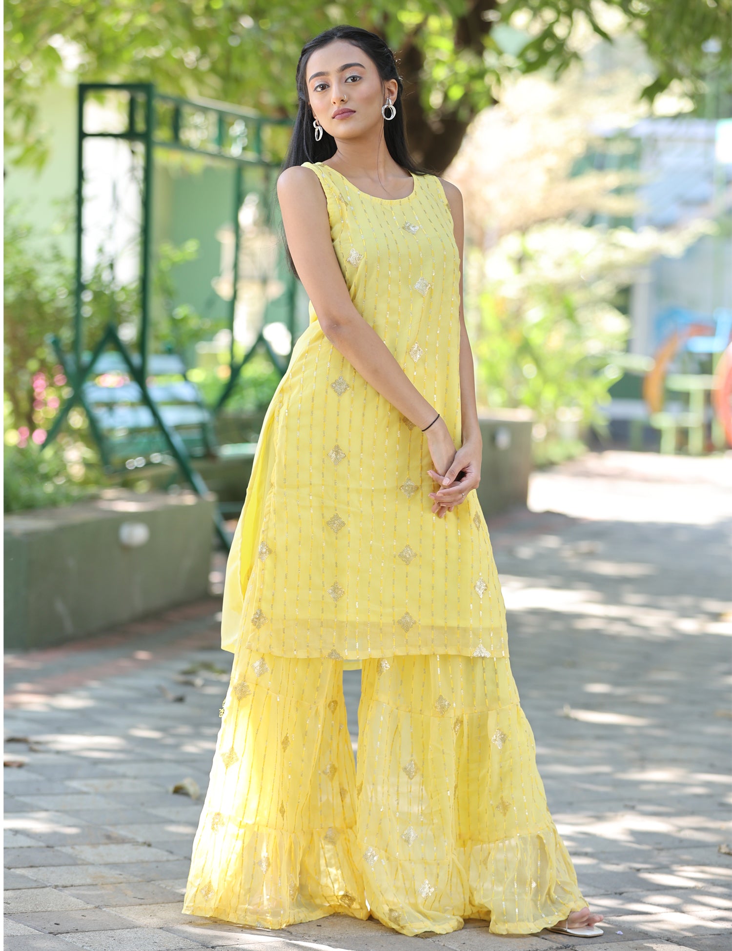 Royal sequins Georget readymade sharer suit