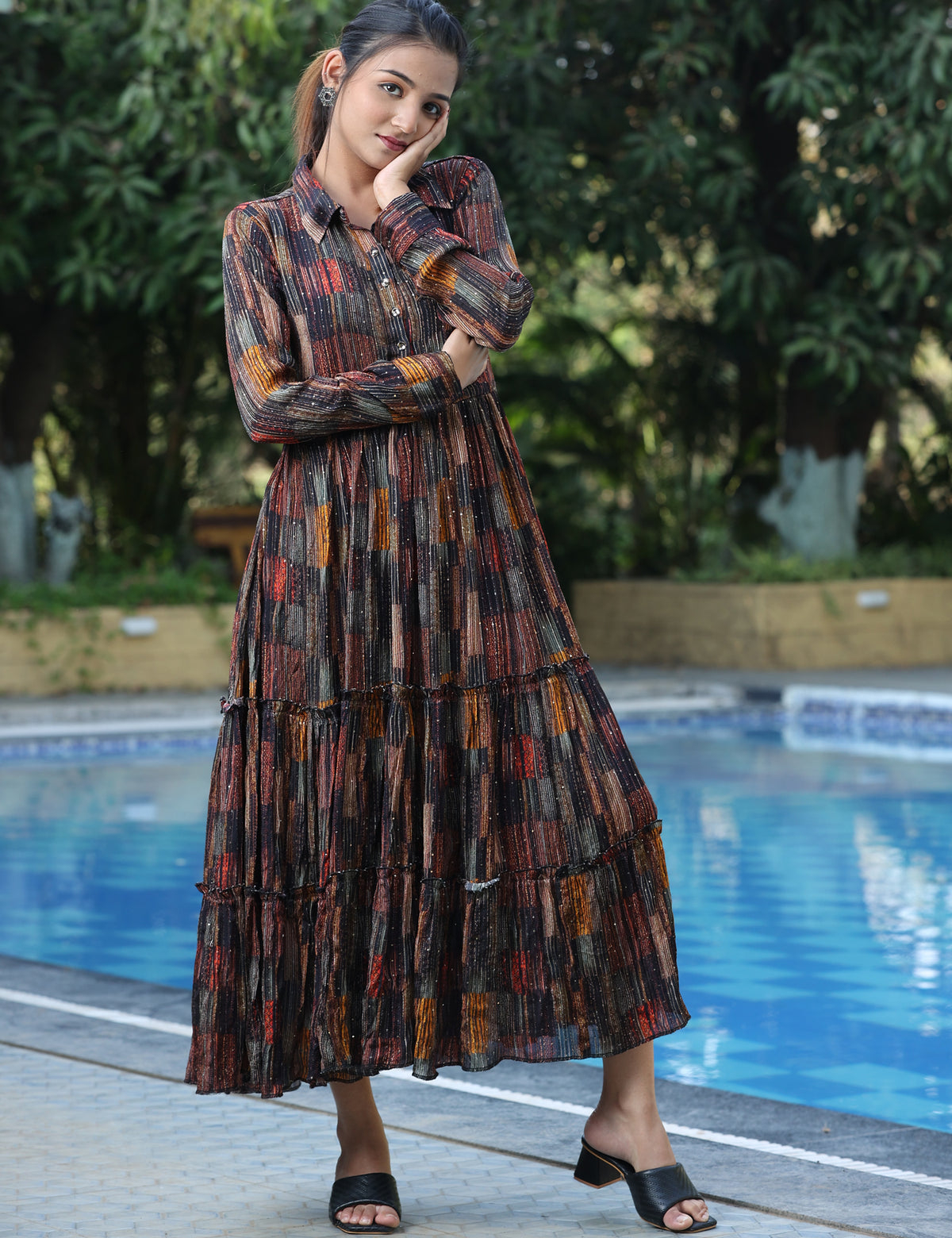Georget  Fit & Flare Dress