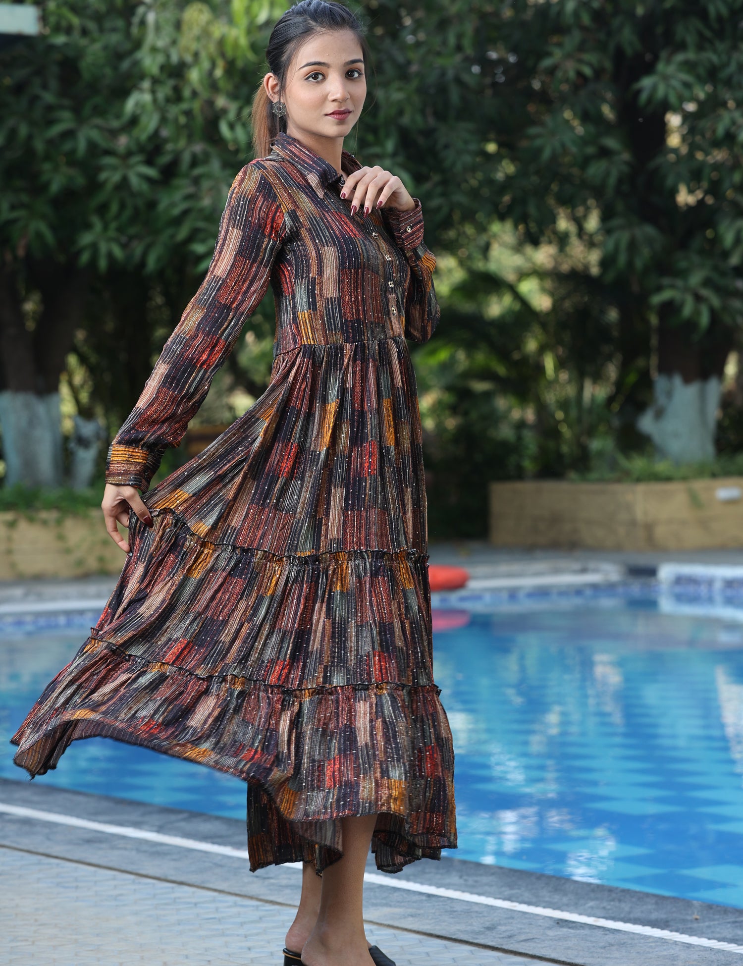 Georget  Fit & Flare Dress