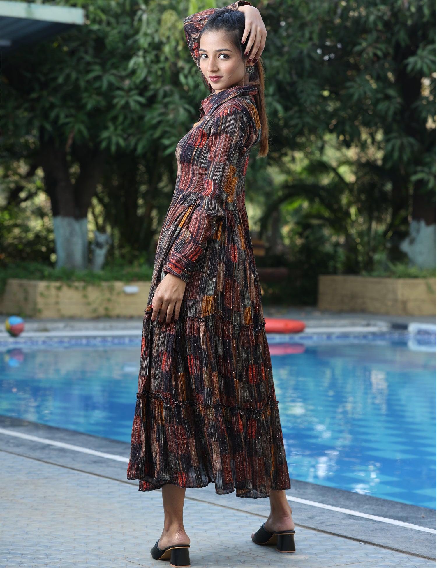 Georget  Fit & Flare Dress