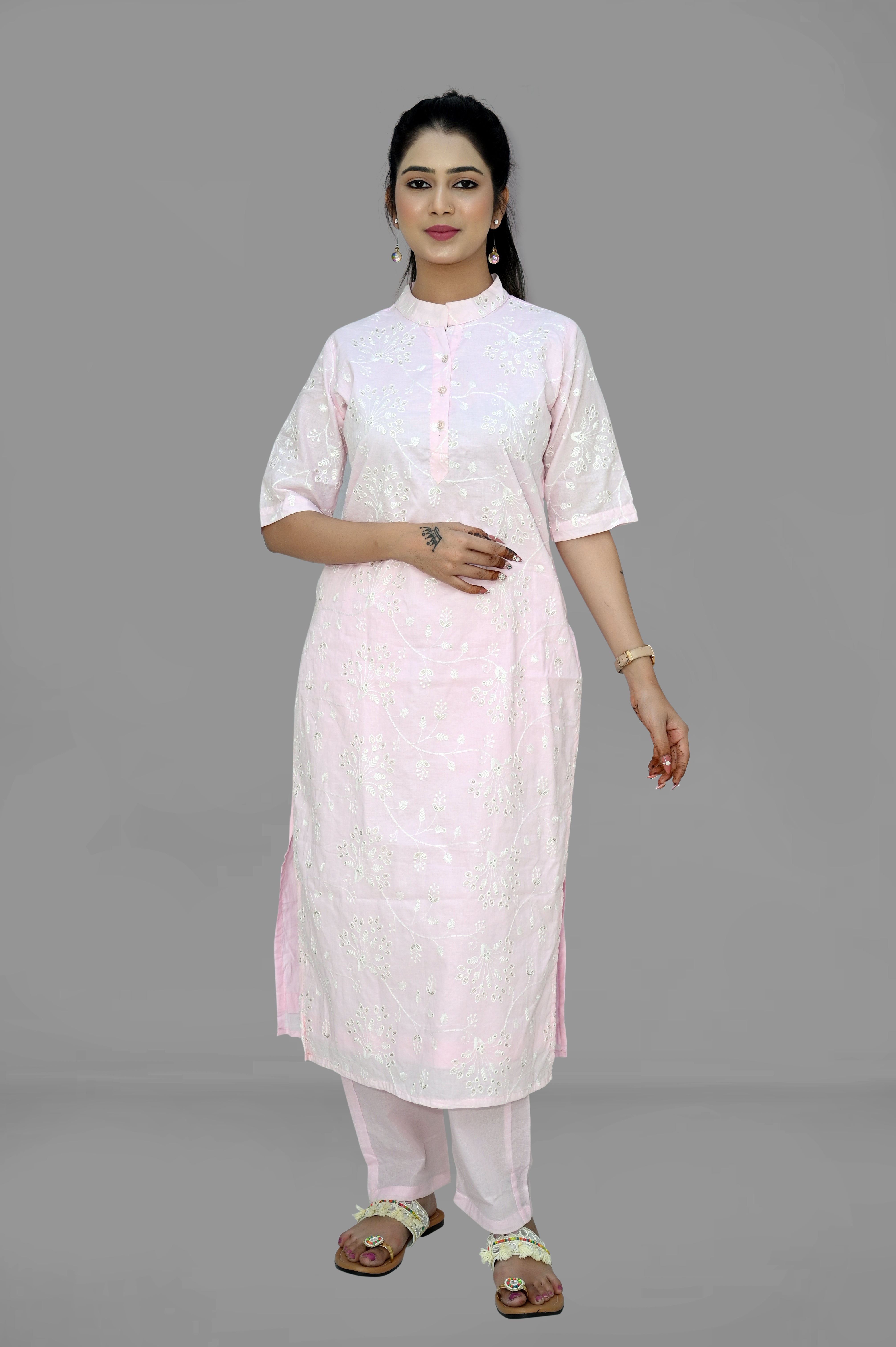 Agmae Summer Cool Kurti Pant