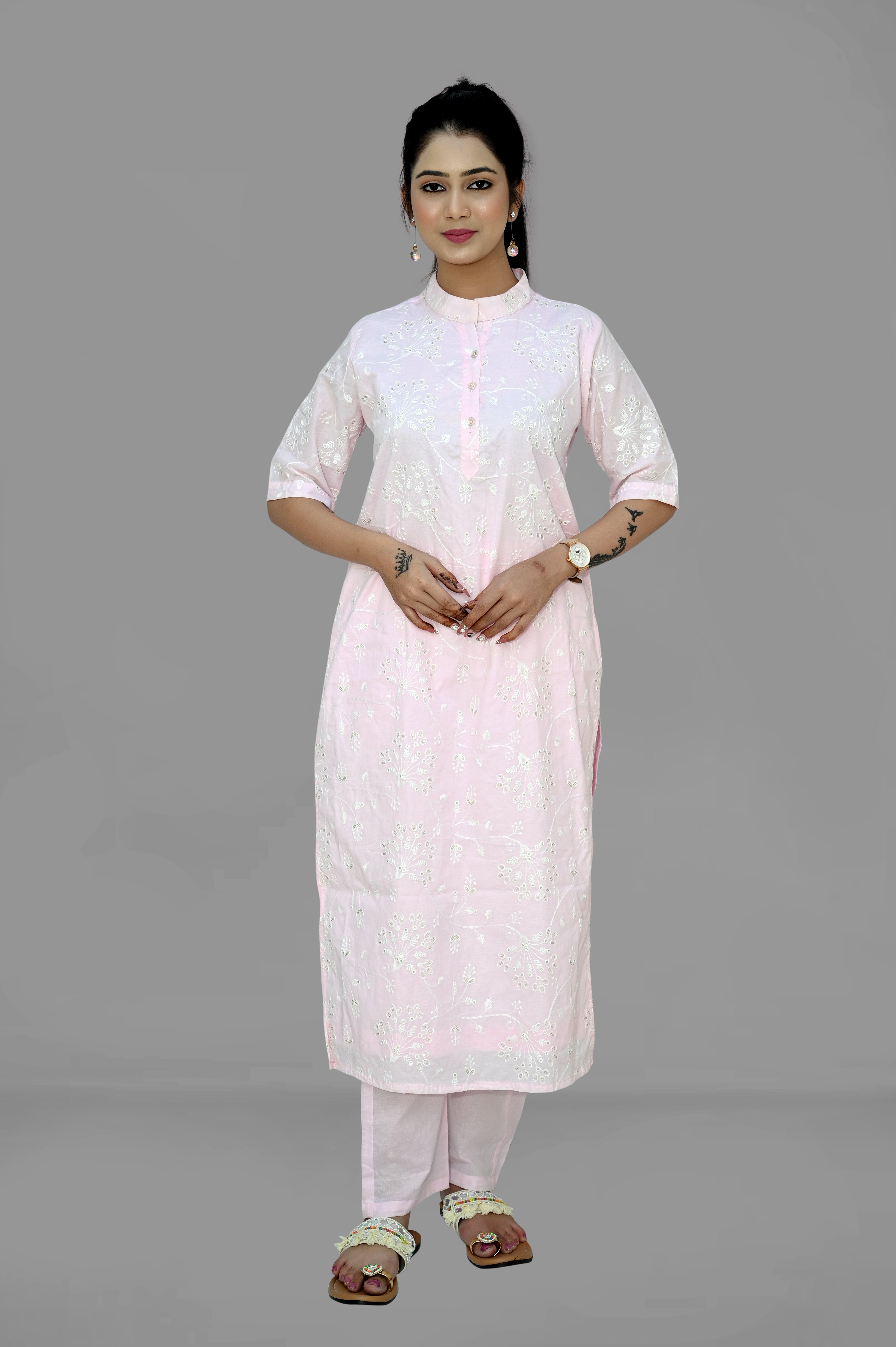 Agmae Summer Cool Kurti Pant