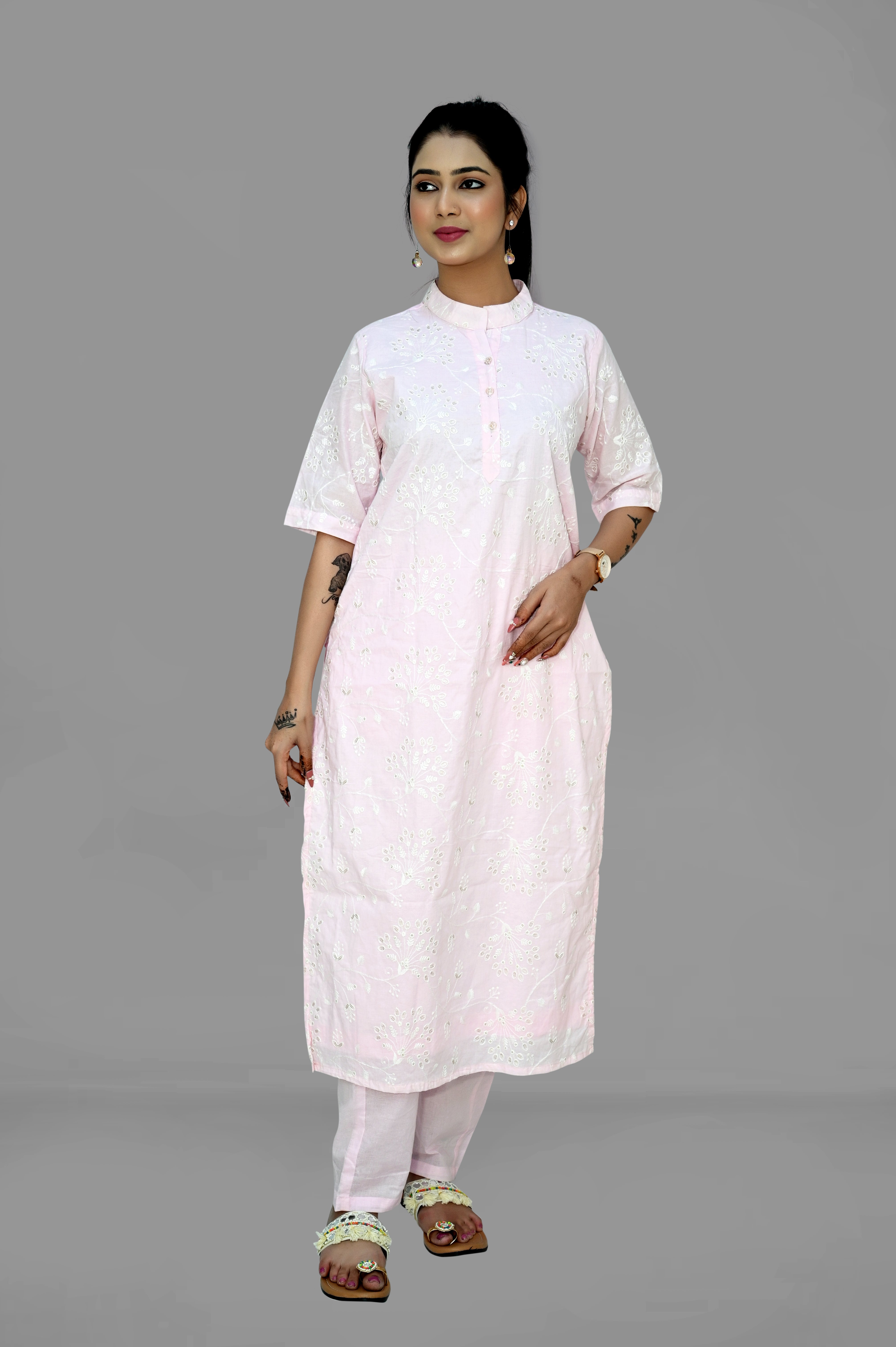 Agmae Summer Cool Kurti Pant