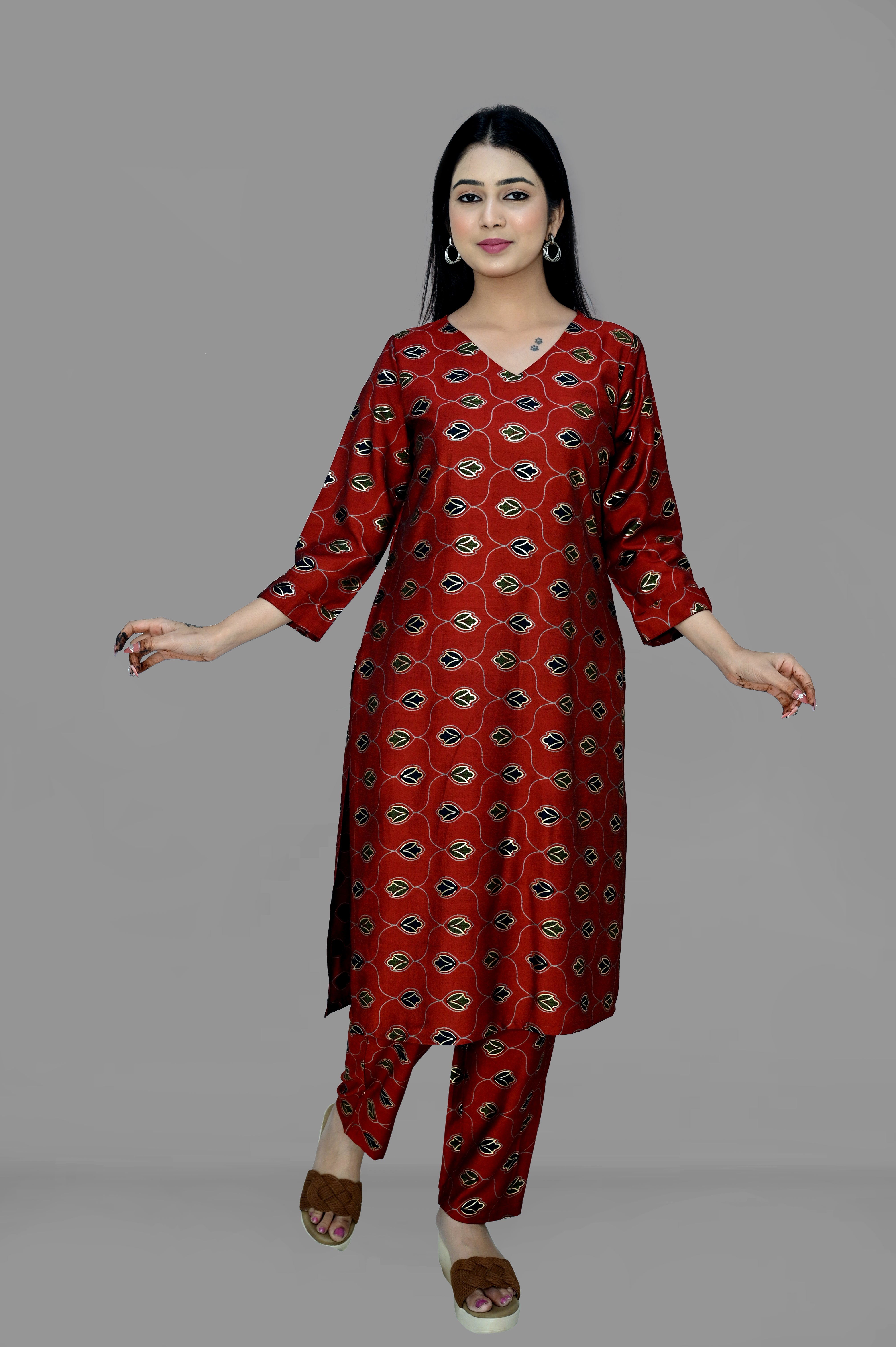 Co-ord Set - Muslin Kurti Pant