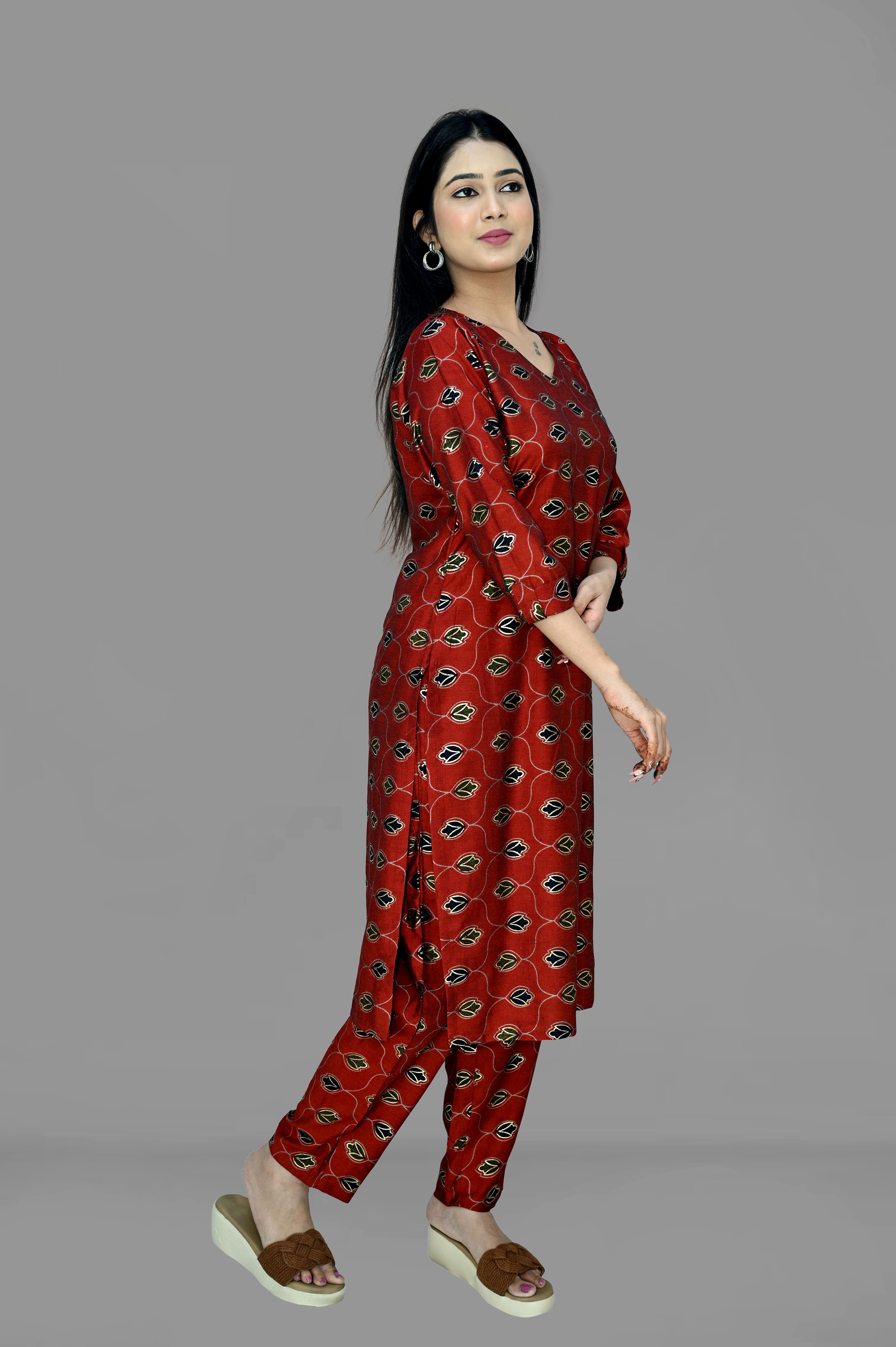 Co-ord Set - Muslin Kurti Pant