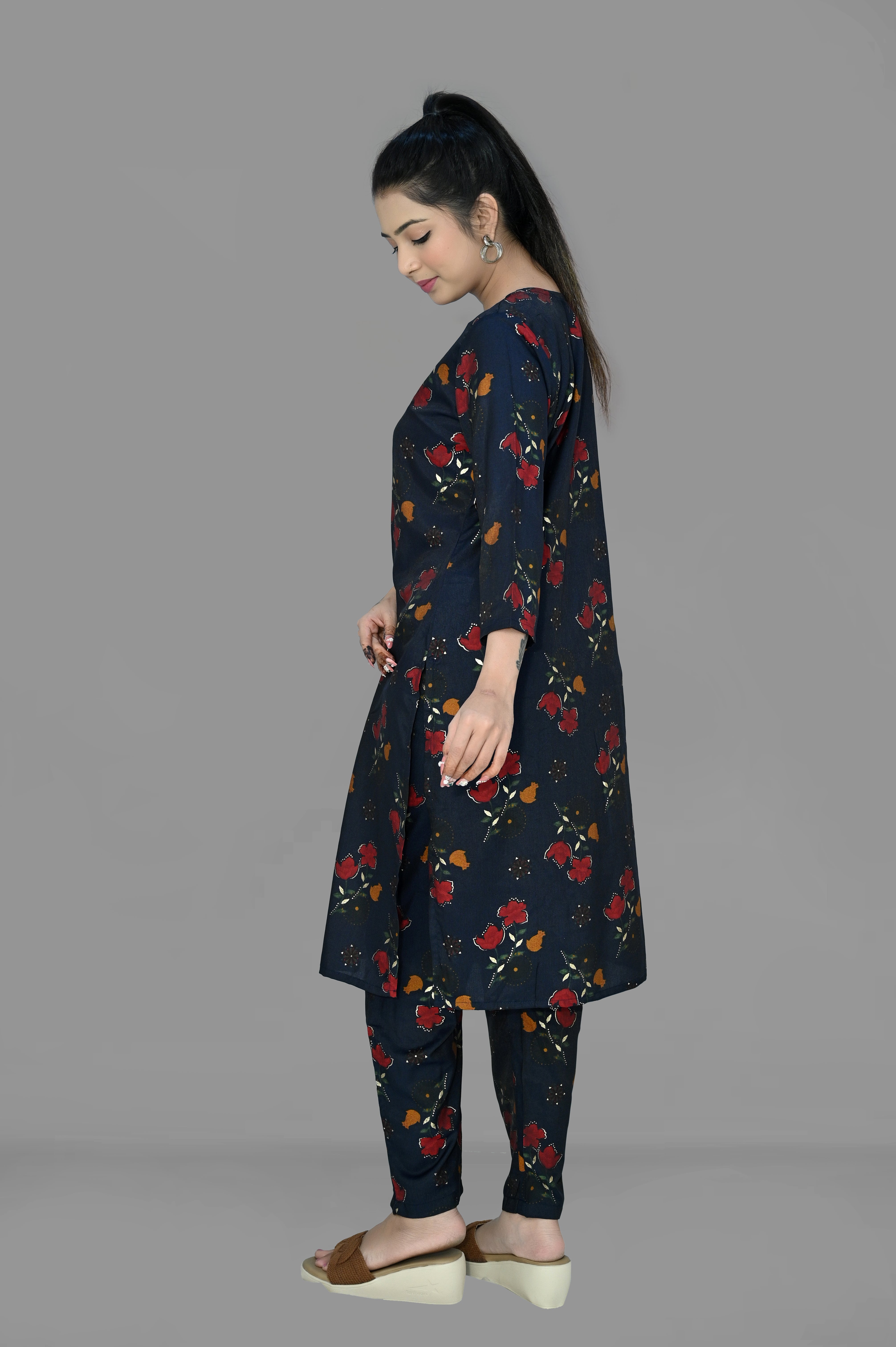 Co-ord Set - Muslin Kurti Pant