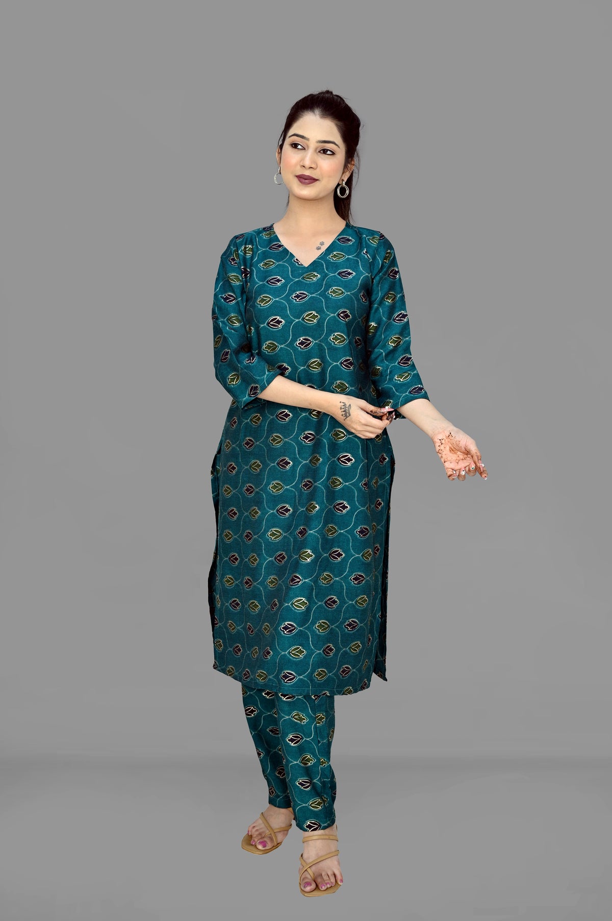 Co-ord Set - Muslin Kurti Pant
