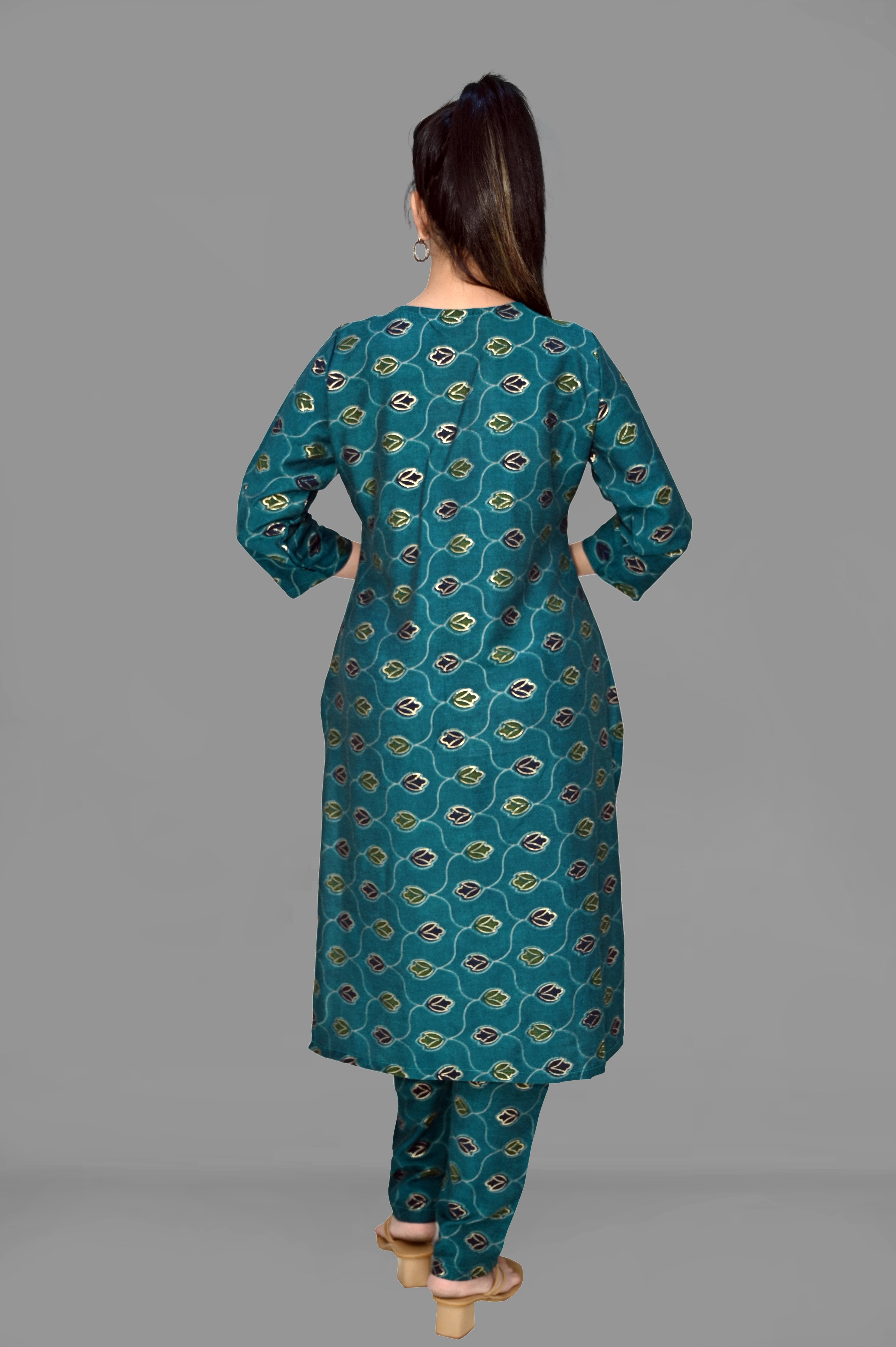 Co-ord Set - Muslin Kurti Pant