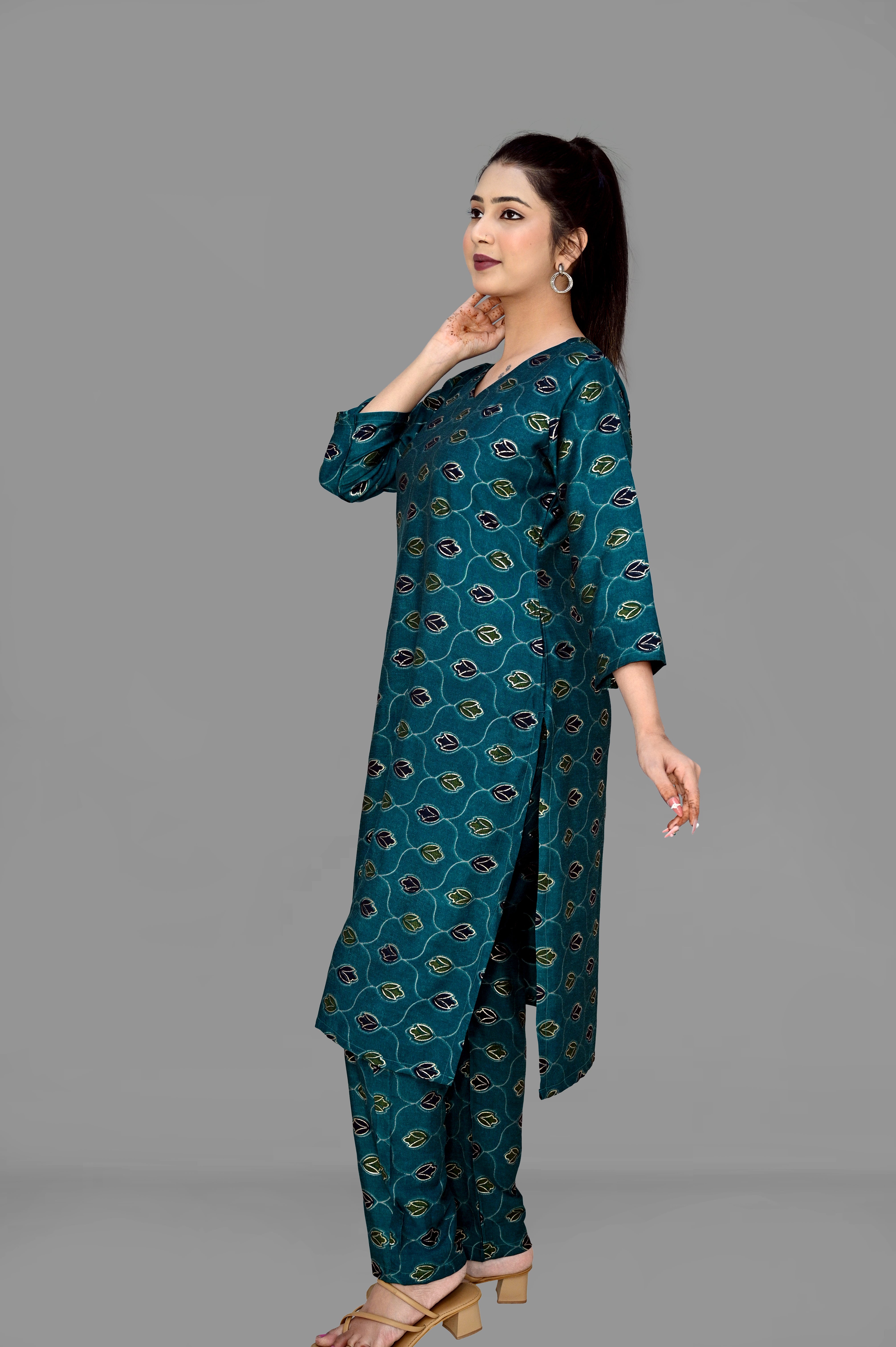 Co-ord Set - Muslin Kurti Pant